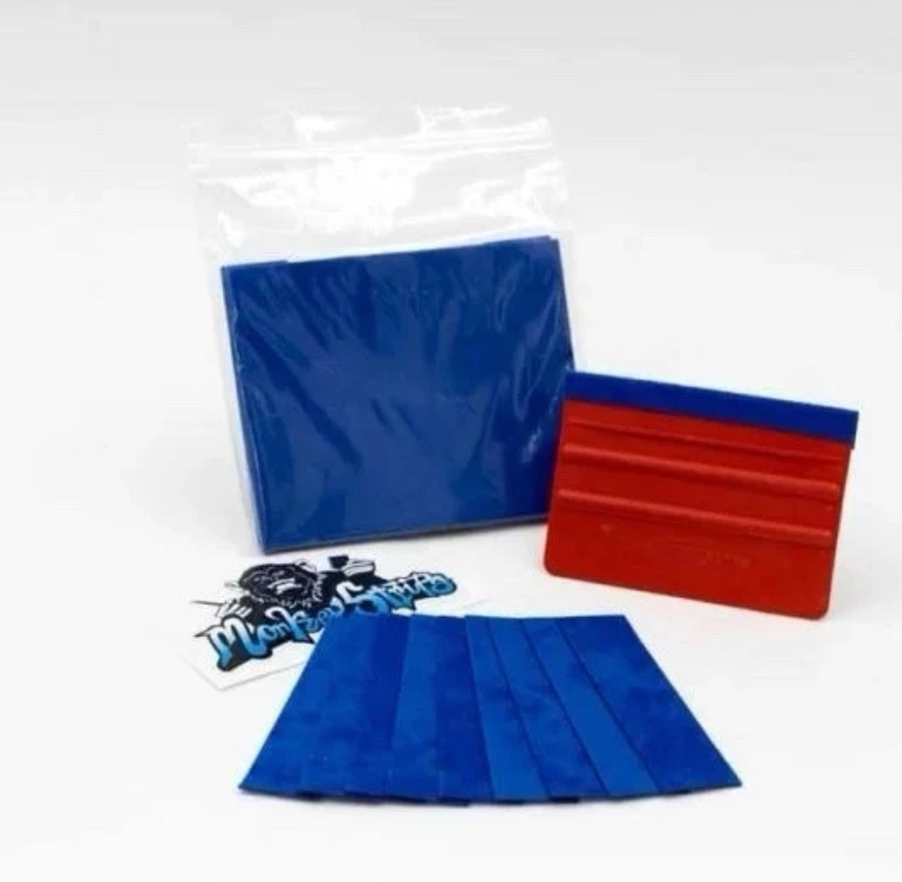 Squeegee Buffers, Felt Monkey Strips 25pk